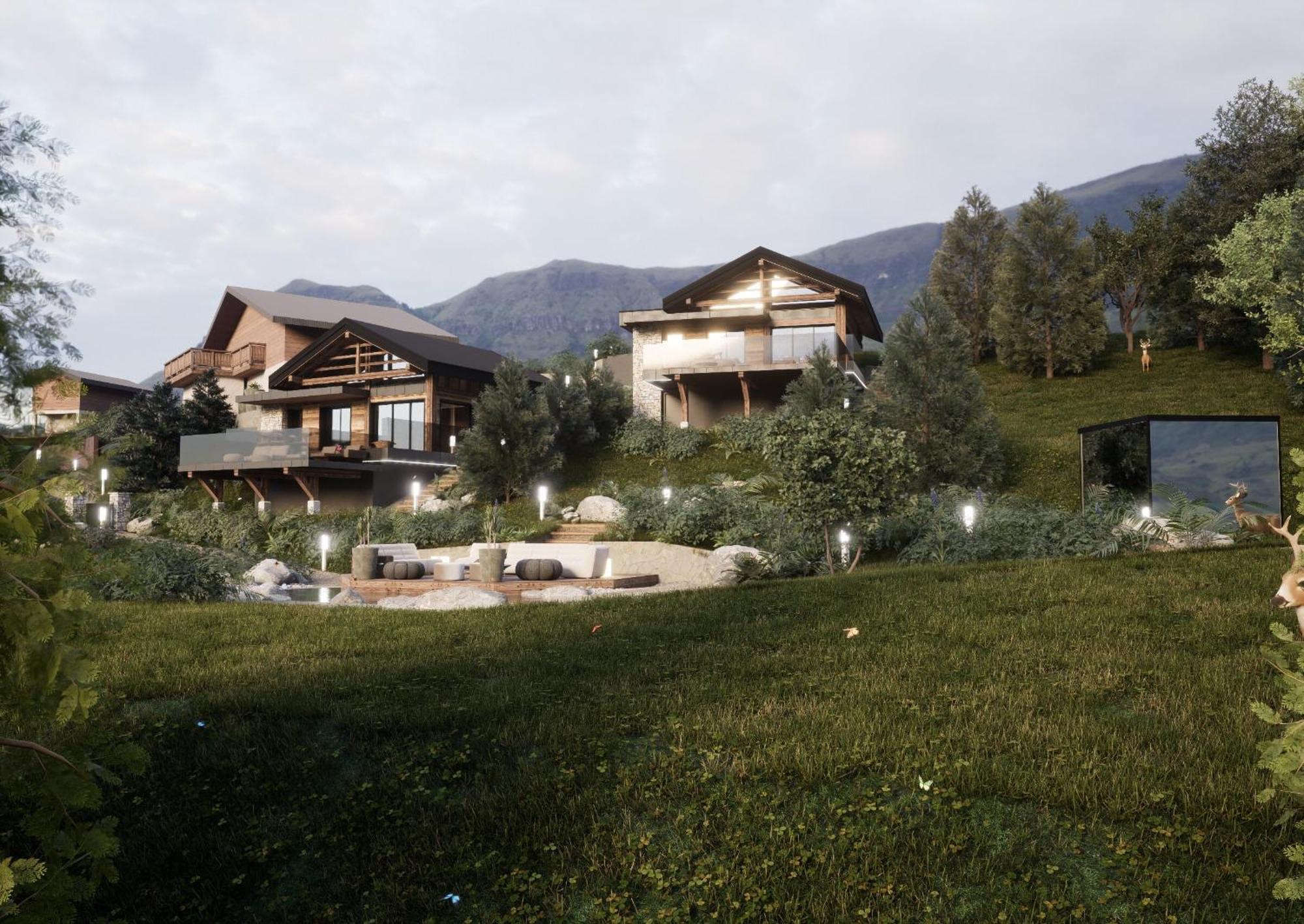 Hotel Domaine Les Terres Bleues Xonrupt-Longemer Esterno foto