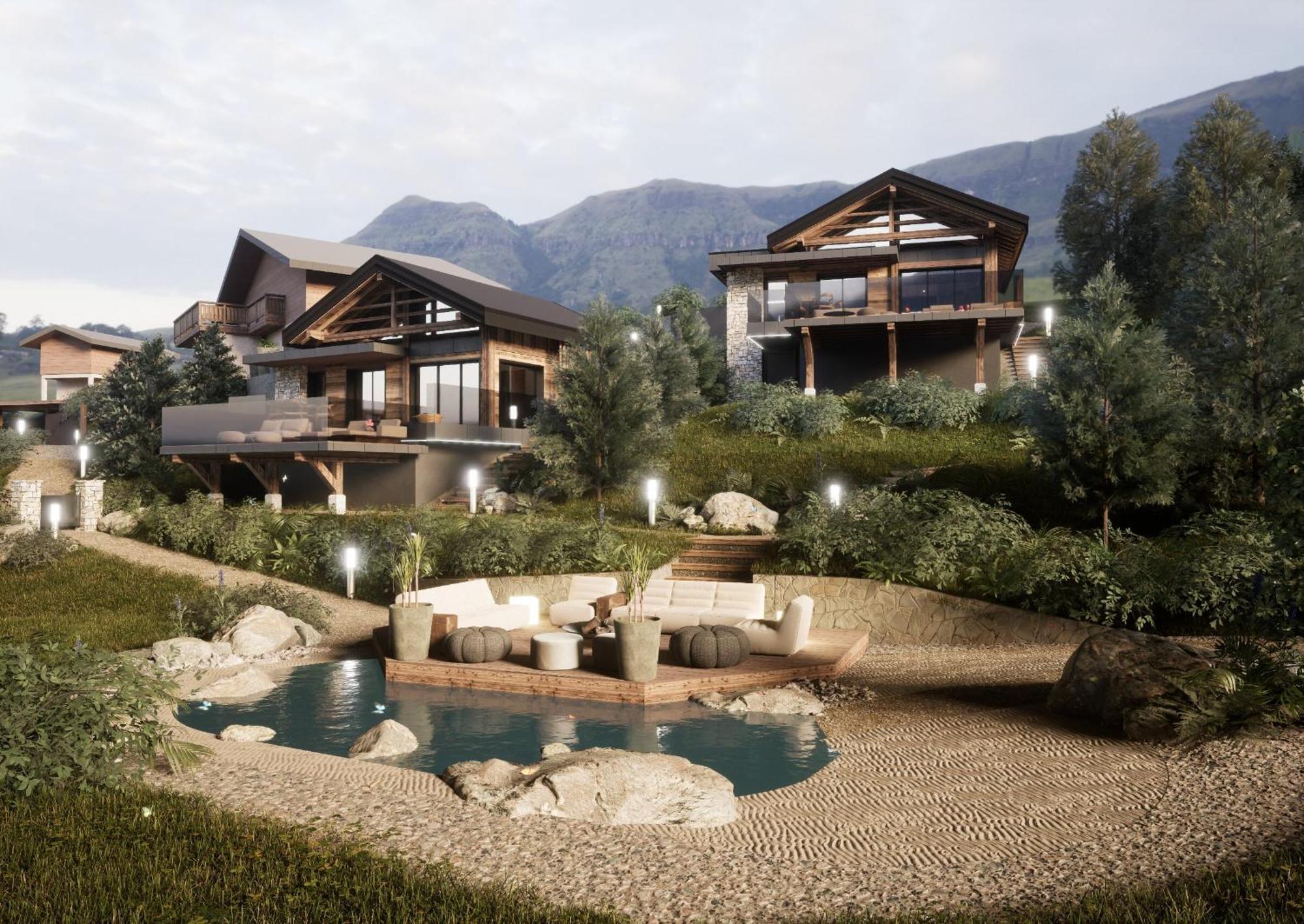 Hotel Domaine Les Terres Bleues Xonrupt-Longemer Esterno foto