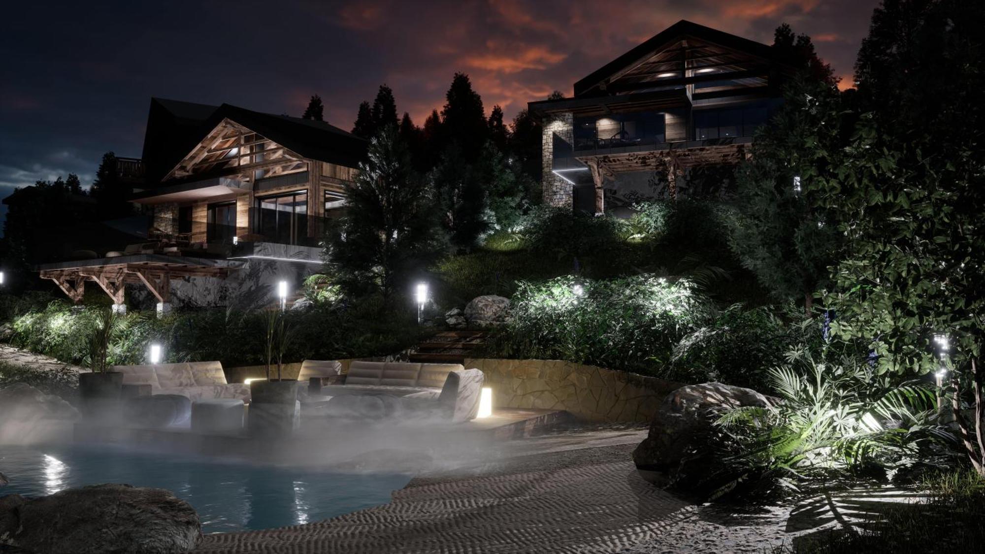 Hotel Domaine Les Terres Bleues Xonrupt-Longemer Esterno foto